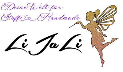 LiJaLi Logo glitzer mit slogan